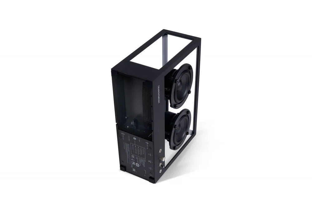 Small Transparent Speaker - Black