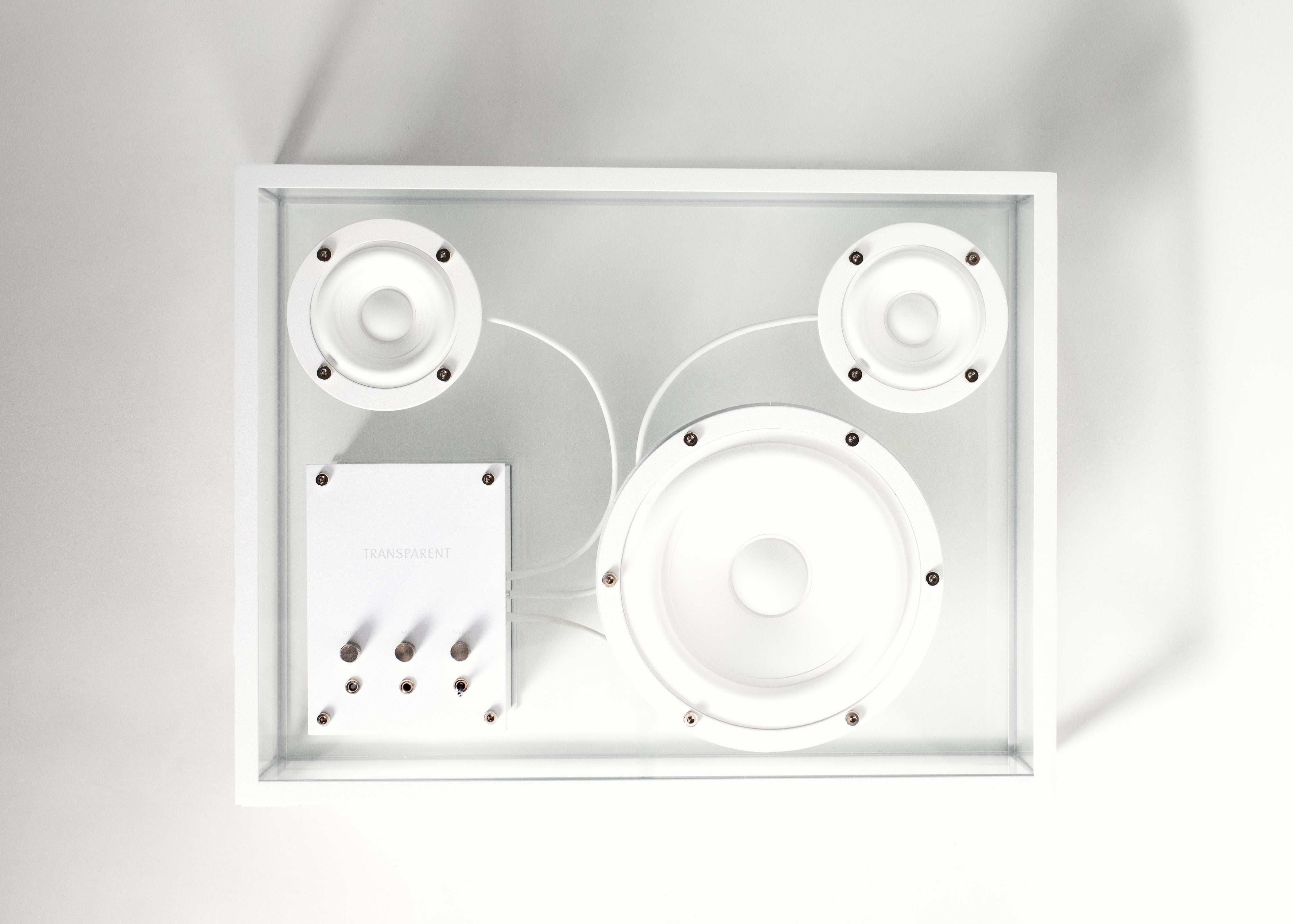 Transparent Speaker - White