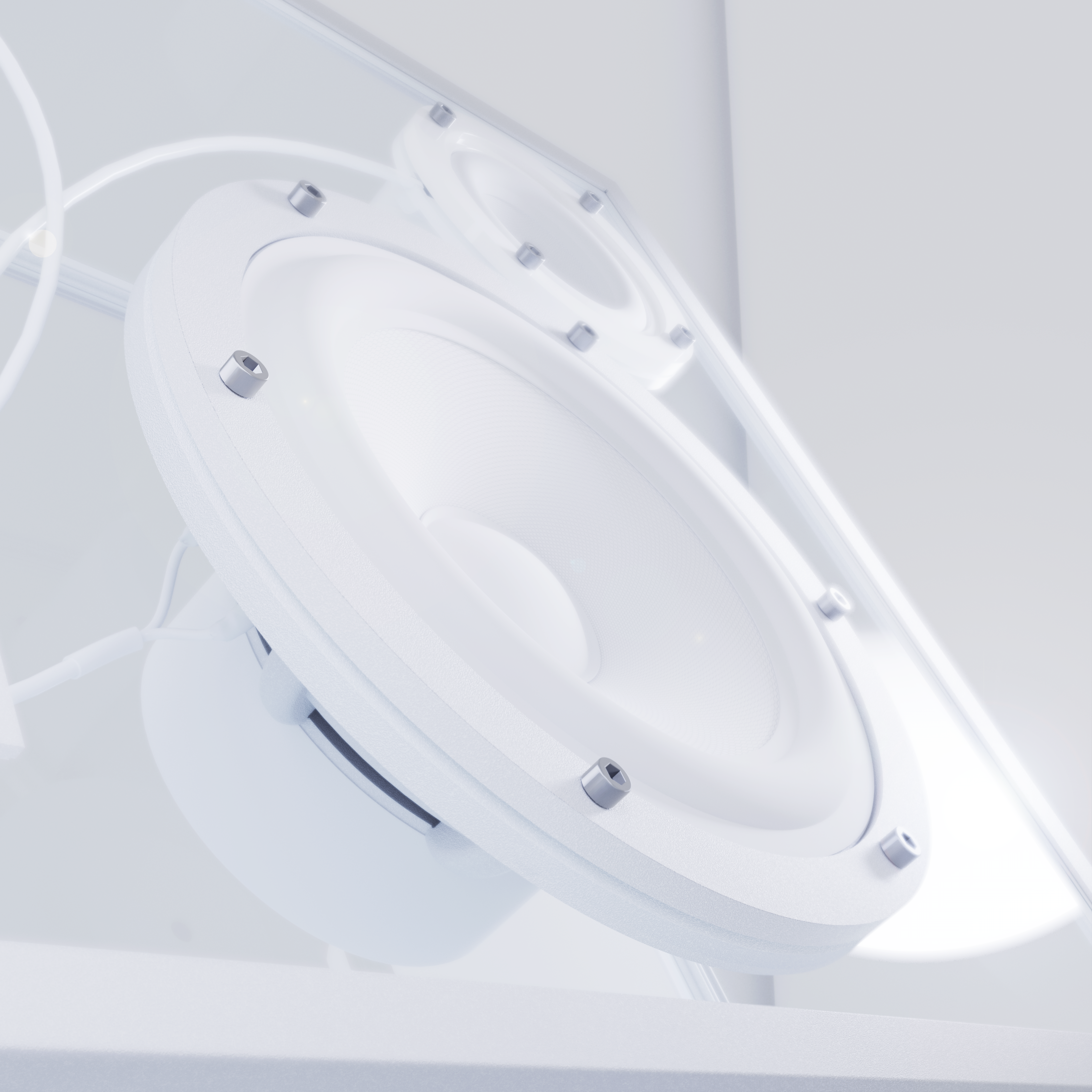 Transparent Speaker - White