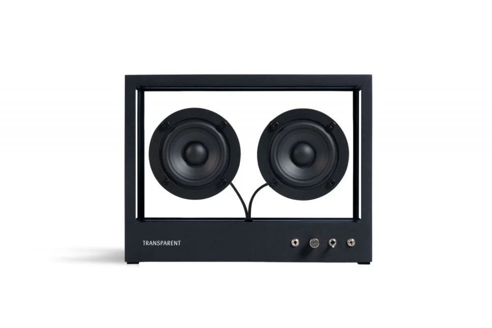 Small Transparent Speaker - Black