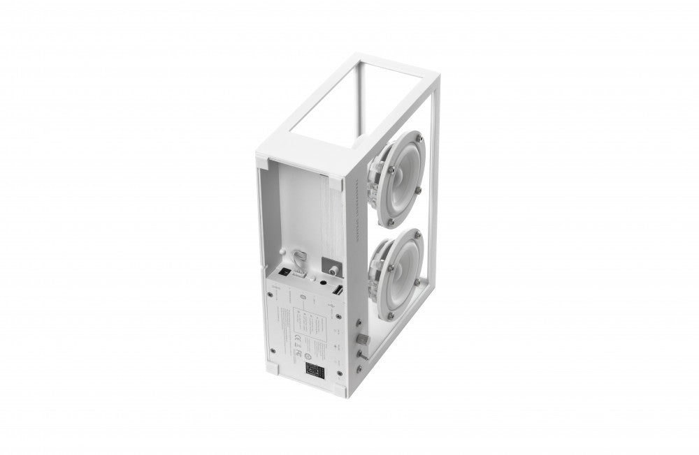 Small Transparent Speaker - White