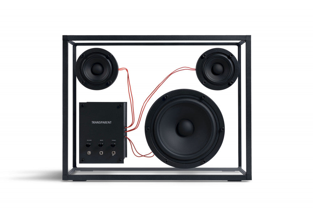 Transparent Speaker - Red
