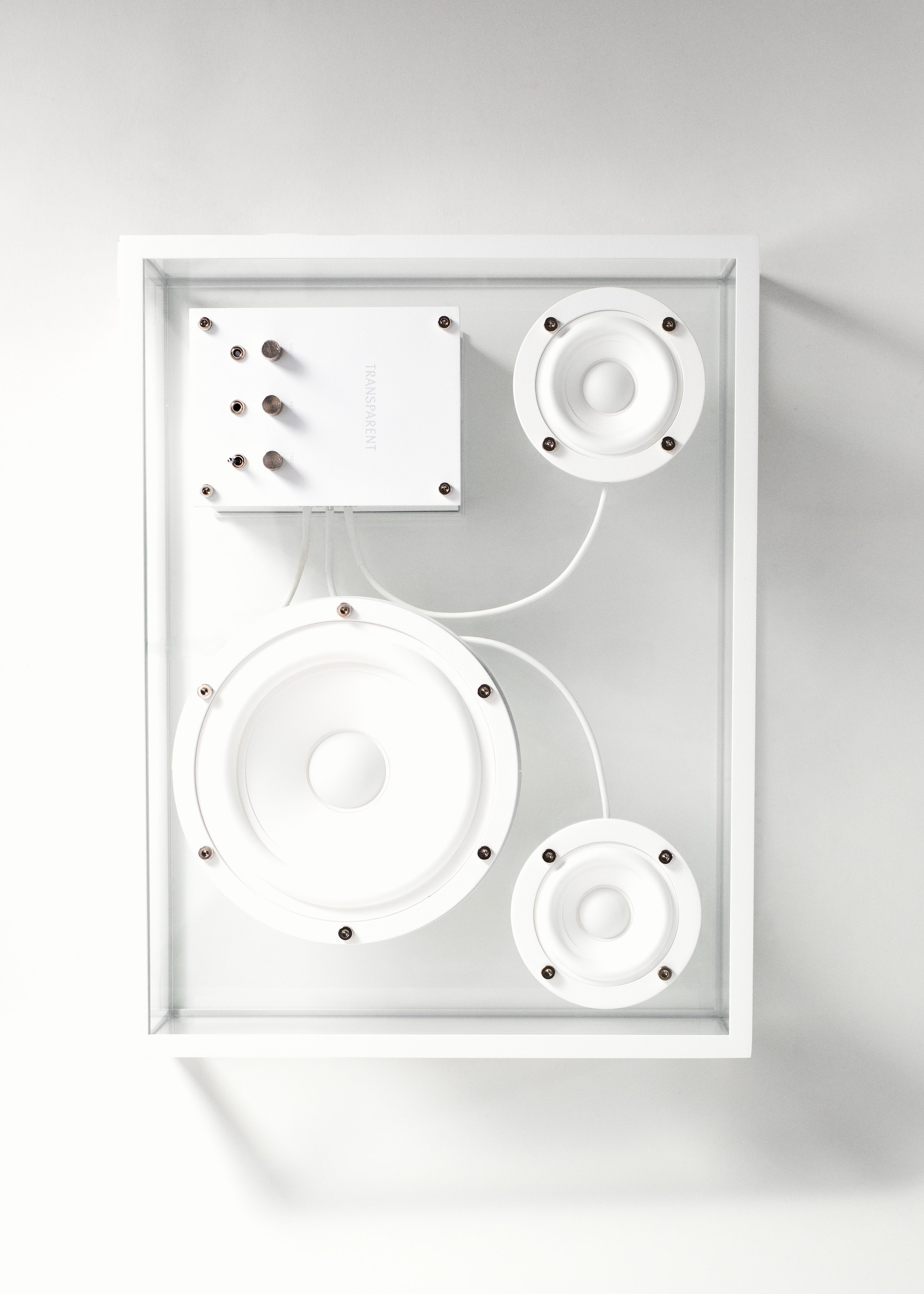 Transparent Speaker - White