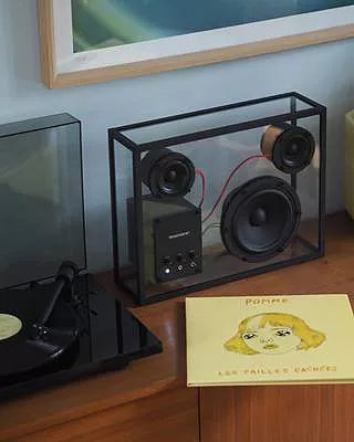 Transparent Speaker - Red